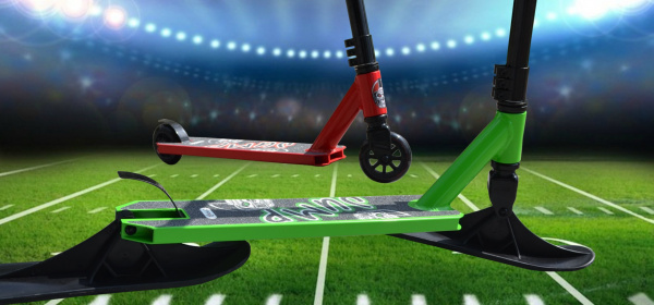 Самокат трюковый ATEOX JUMP 2019 (Черный/Зеленый) Самокат трюковый ATEOX JUMP 2019 (Черный/Зеленый)