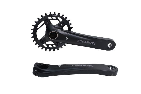 Система PROWHEEL MTB CHARM-FD04S-TT-B-30T*175mm,AL-6061-T6,CHAINLINE:53mm,BCD:76mm,BB SETS:PW-MBB68+/PW-BB92,BOOST 148 COMPATIBLE,без каретки Система PROWHEEL MTB CHARM-FD04S-TT-B-30T*175mm,AL-6061-T6,CHAINLINE:53mm,BCD:76mm,BB SETS:PW-MBB68+/PW-BB92,BOOST 148 COMPATIBLE,без каретки