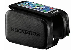 Велосумка ROCKBROS с держателем для телефона. Влагозащитная
