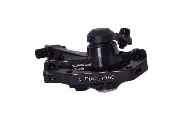 Тормоз дисковый механический задний TEKTRO MD-M280R,без ротора,черный Тормоз дисковый механический задний TEKTRO MD-M280R,без ротора,черный